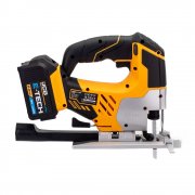 JCB 18V Cordless Jigsaw, 2x 5.0Ah Batteries and Fast charger in Hard Case